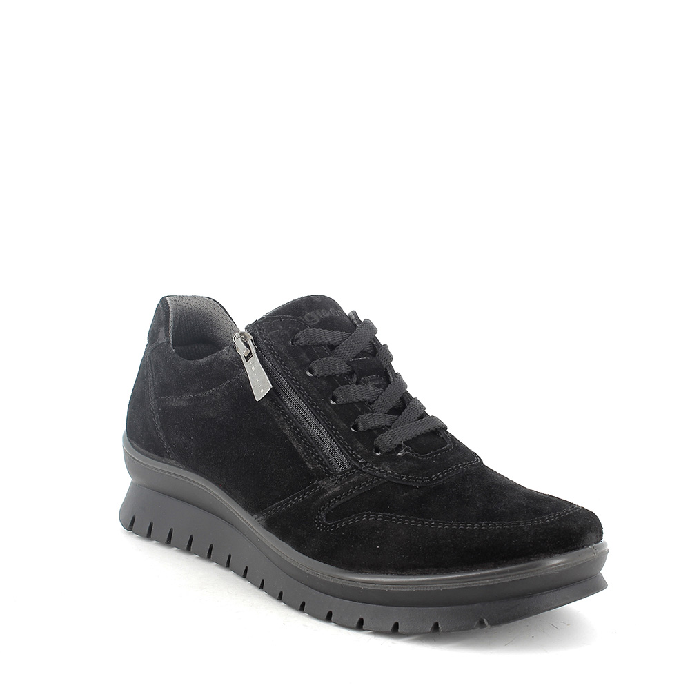 Immagine di Scarpa in pelle da donna nero, Taglia 38 - IgieCo