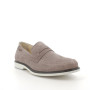 Dark beige man's leather moccasin Dark beige man's leather moccasin