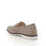 Dark beige man's leather moccasin Dark beige man's leather moccasin