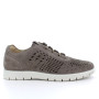 Dark beige man's leather shoe Dark beige man's leather shoe