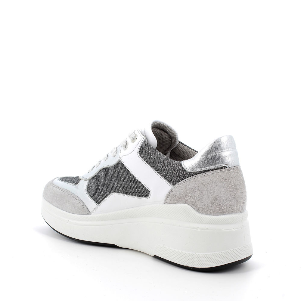 Adidas con zeppa on sale bianche
