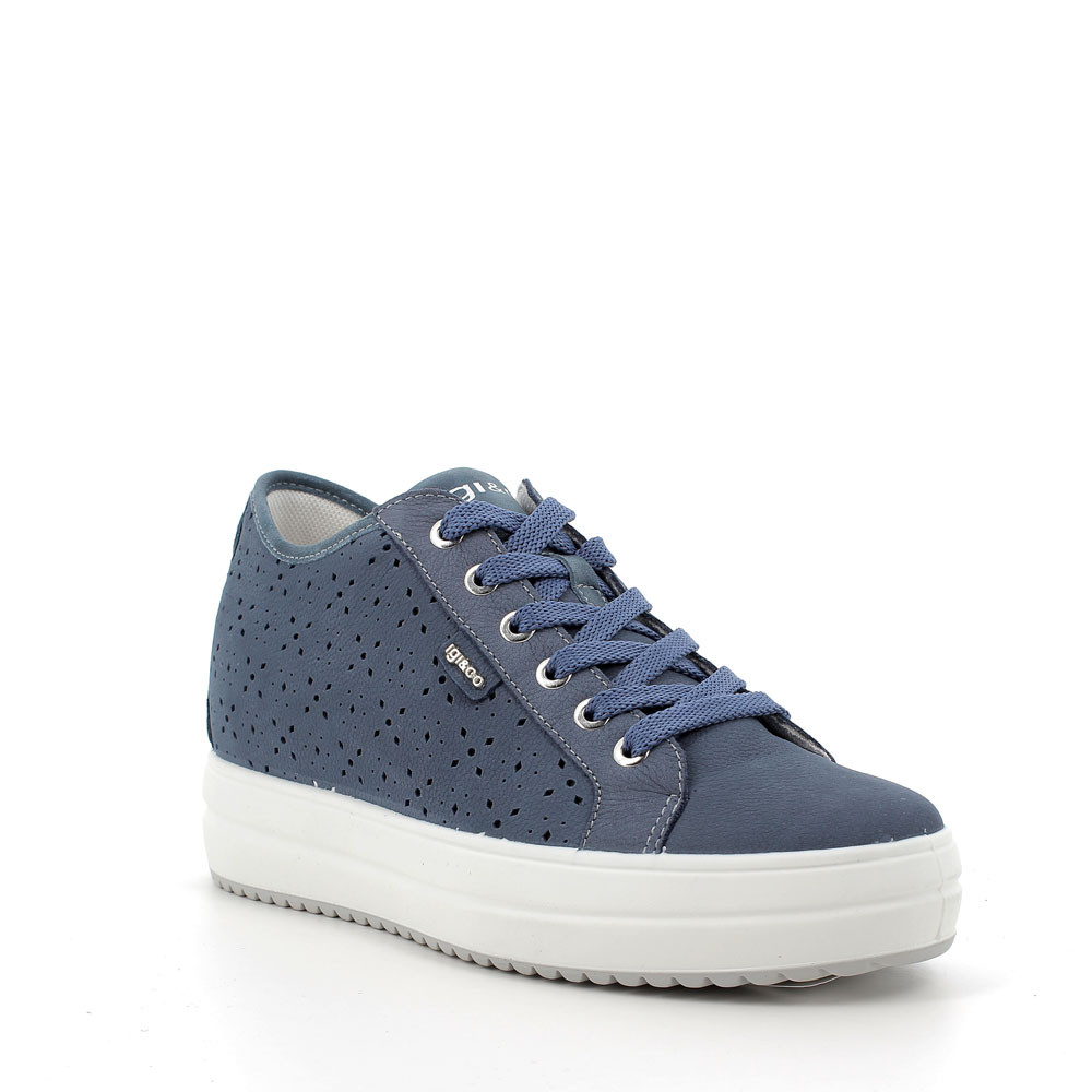 Igi&co Sneakers Zeppa Zeppa Donna Sneakers Igi E Co Con Zeppa