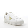 White-gold  woman's sneaker White-gold  woman's sneaker