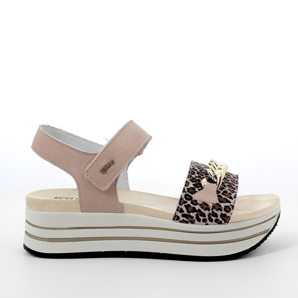 IGI&CO Sandali Con Zeppa In Pelle Donna - Modello D.Candy, Eleganti E Comodi - Foto 6