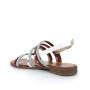 Sandale femme en cuir  blanc Sandale femme en cuir  blanc