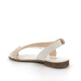 Cream woman's leather sandal Cream woman's leather sandal