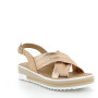 Powder pink woman's wedge sandal Powder pink woman's wedge sandal