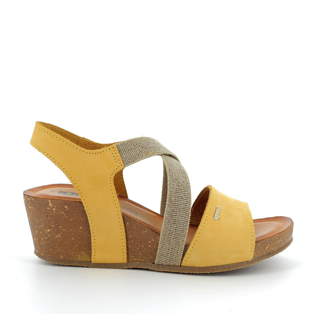 Sandali con cheap zeppa gialli