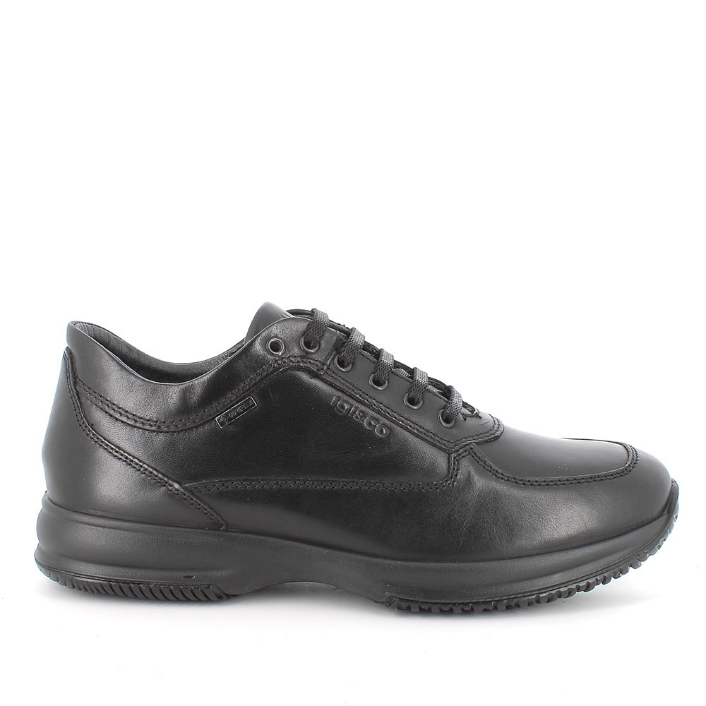 Scarpe in pelle da uomo nero