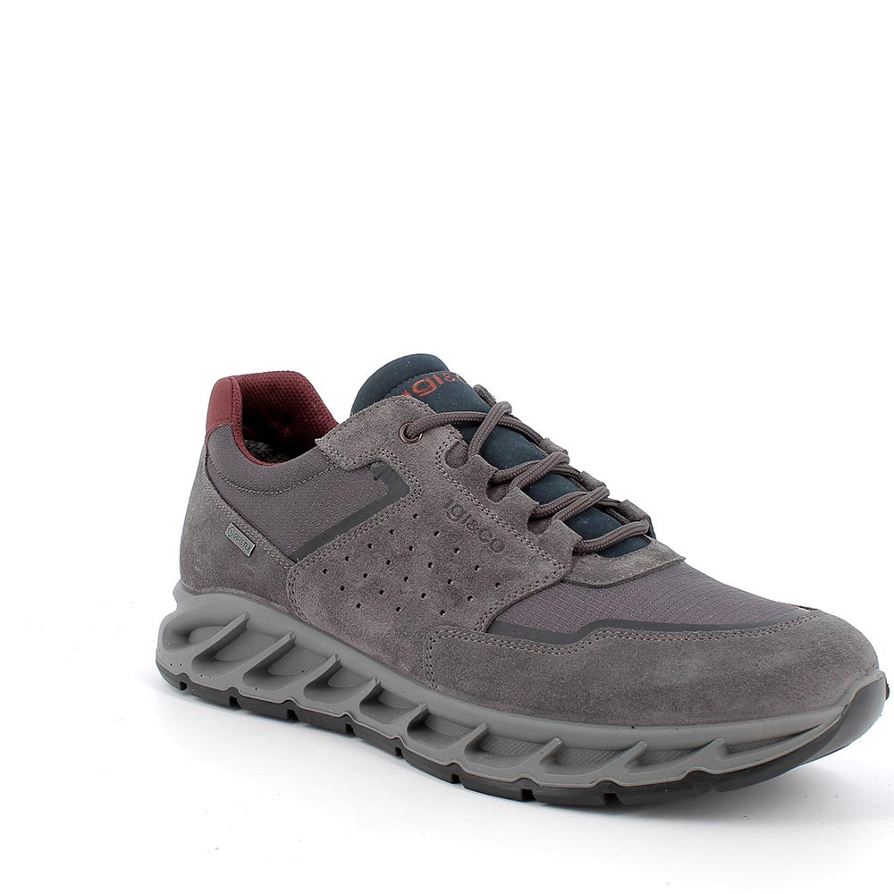 Women's ECCO® Gruuv Leather Gore-Tex Sneaker | Beige