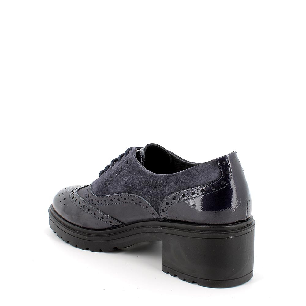 Scarpe stringate clearance donna blu