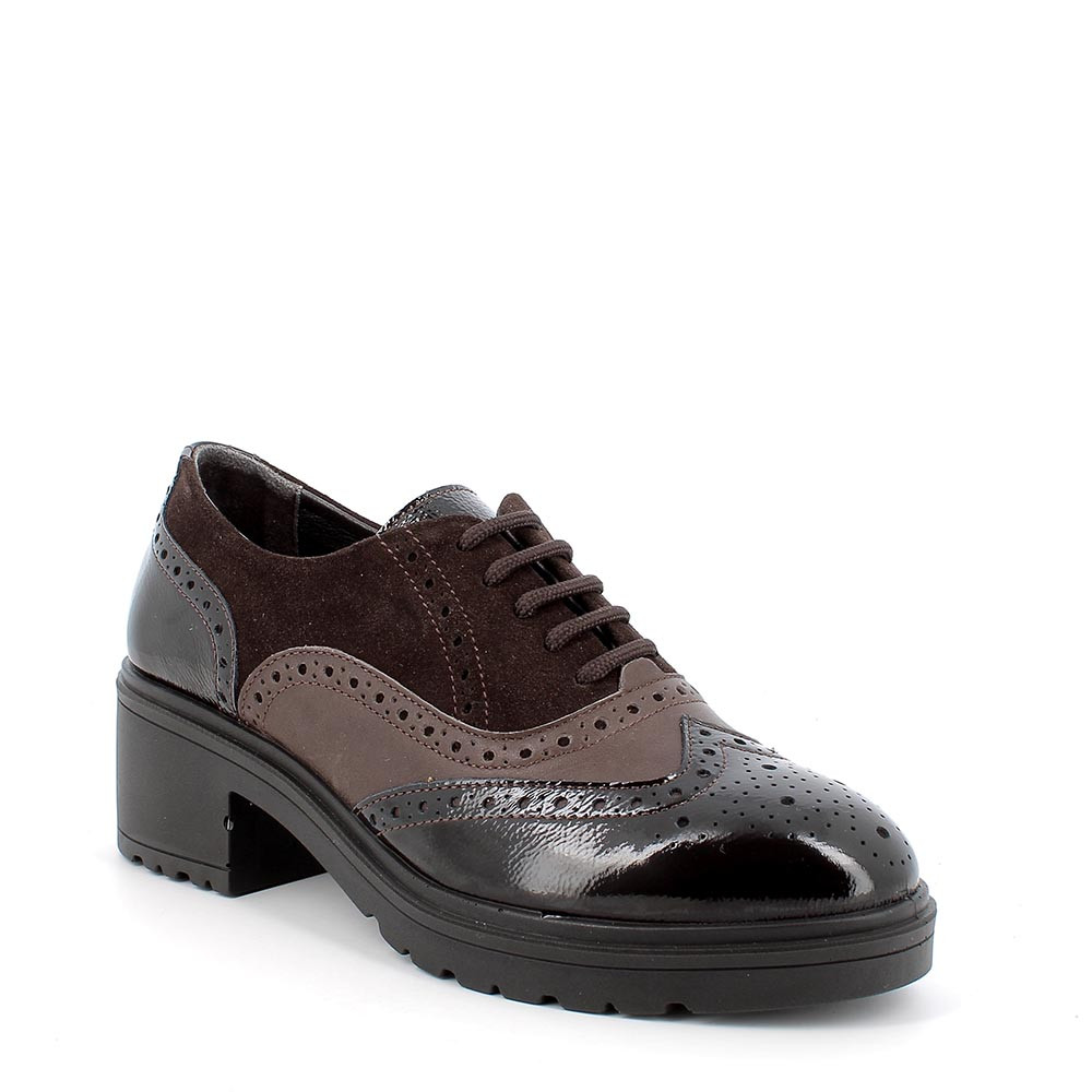 Scarpe stringate marroni discount