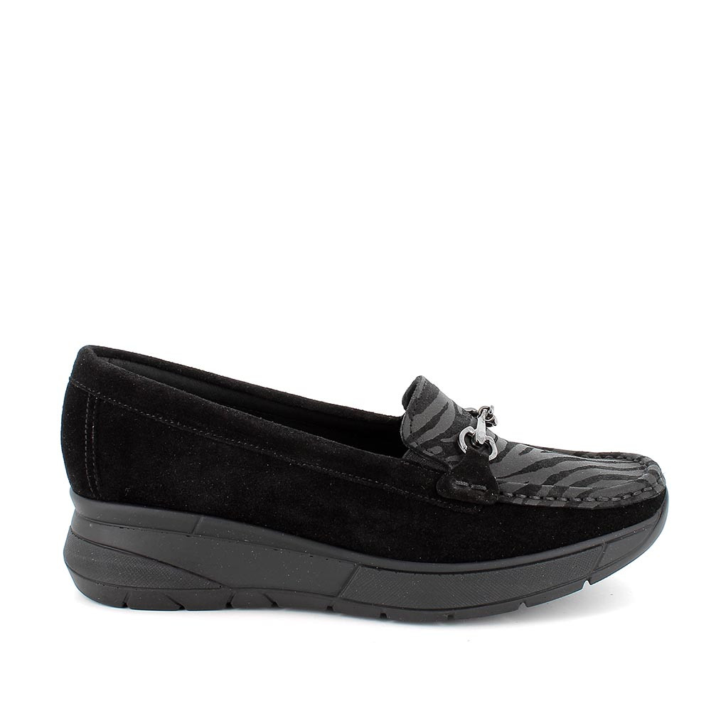 Mocasines sales cuña mujer