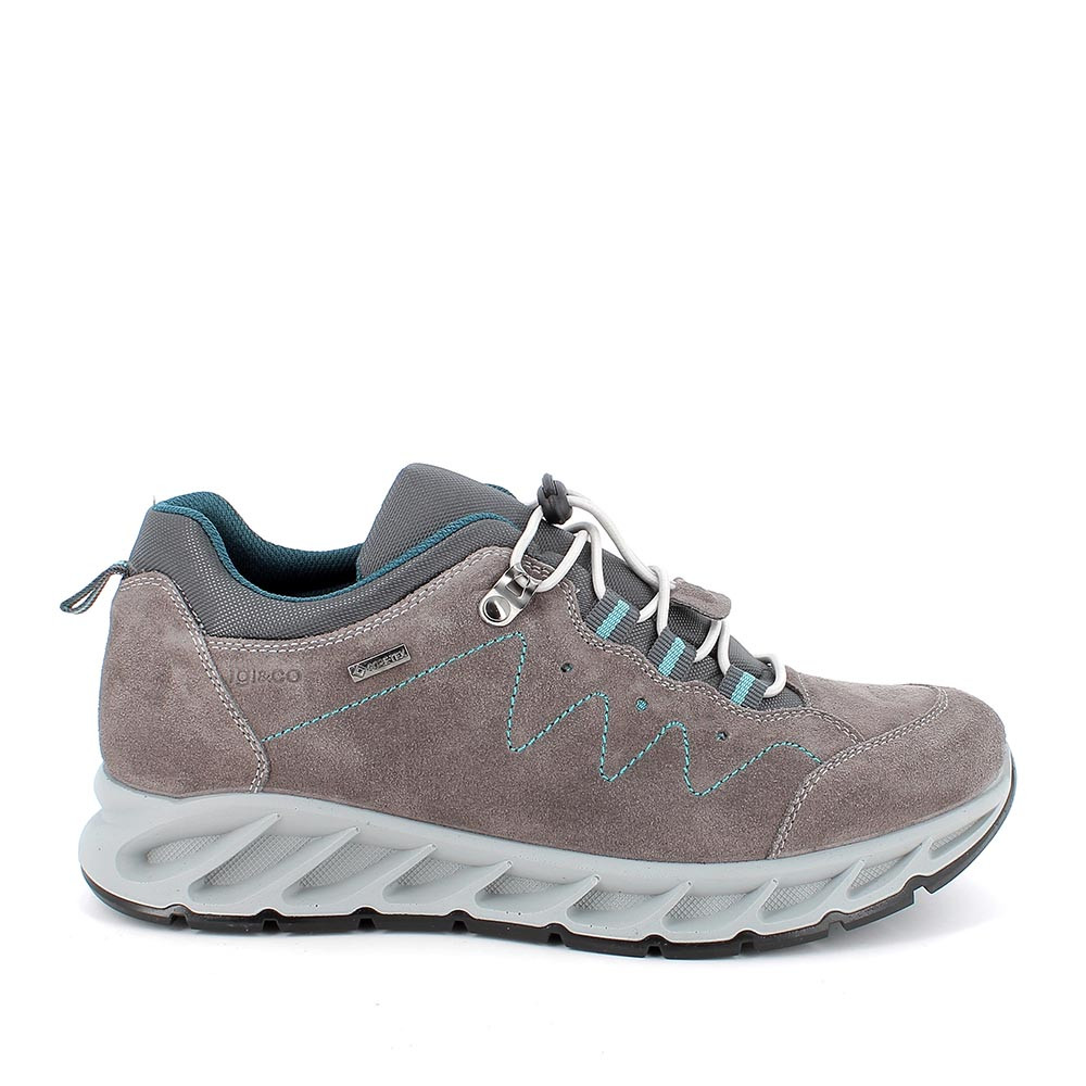 Sneakers mujer gore-tex con cuña gris oscuro - Main Image