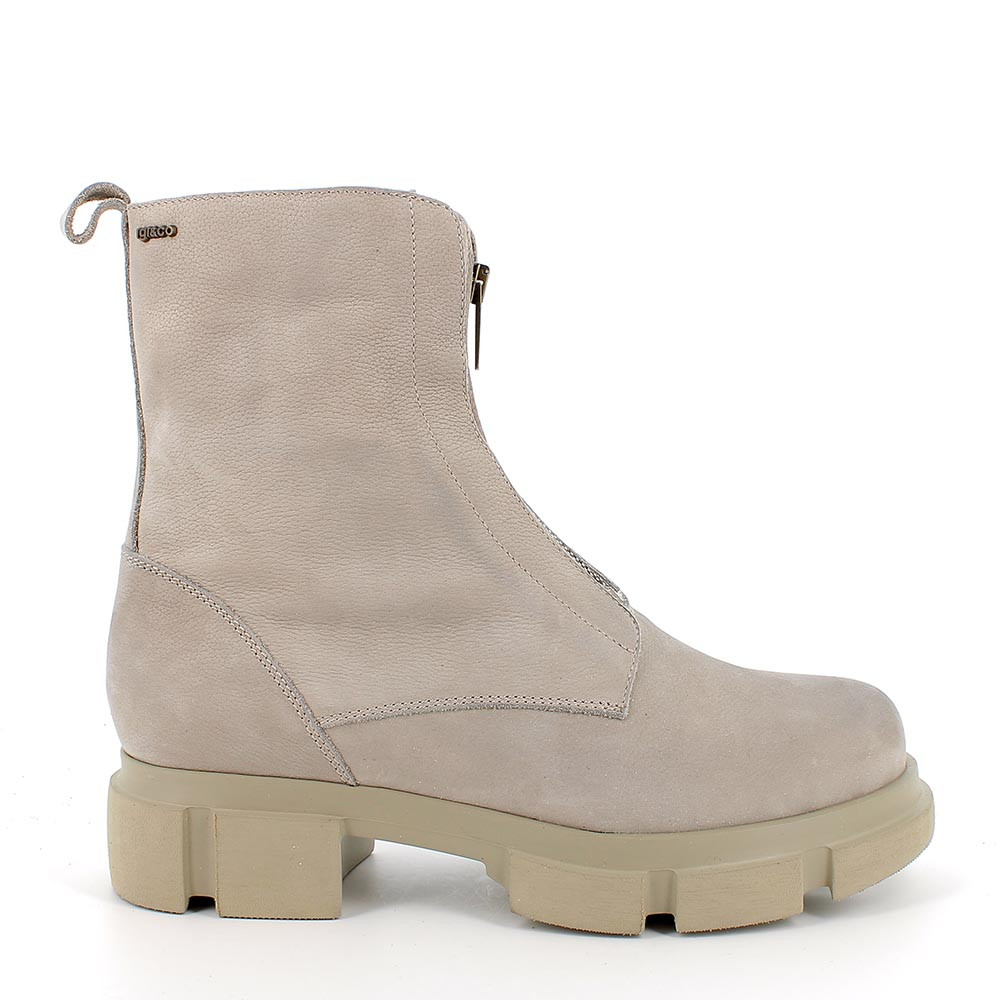 Grey suede combat boots sale