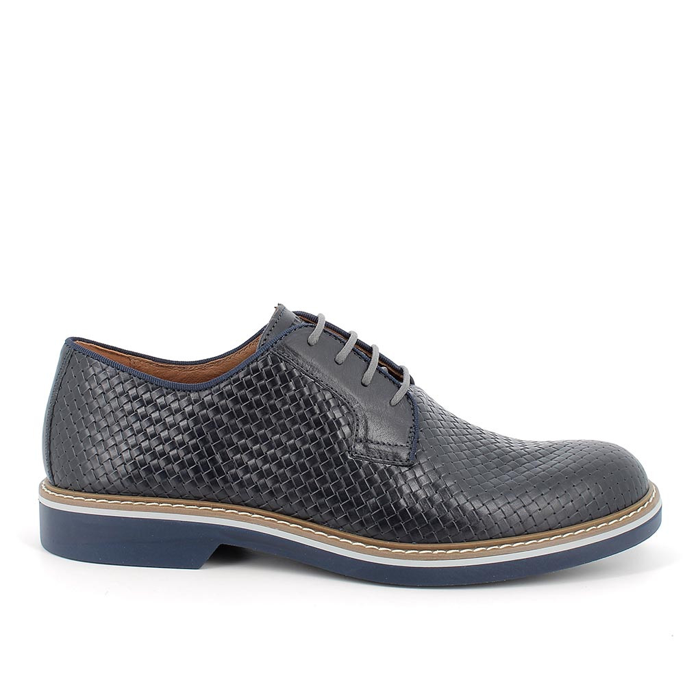 Scarpe stringate blu online
