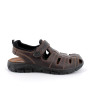 Sandal in leather for man   dark brown Sandal in leather for man   dark brown
