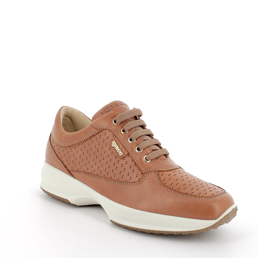 Sneakers cuoio donna hot sale