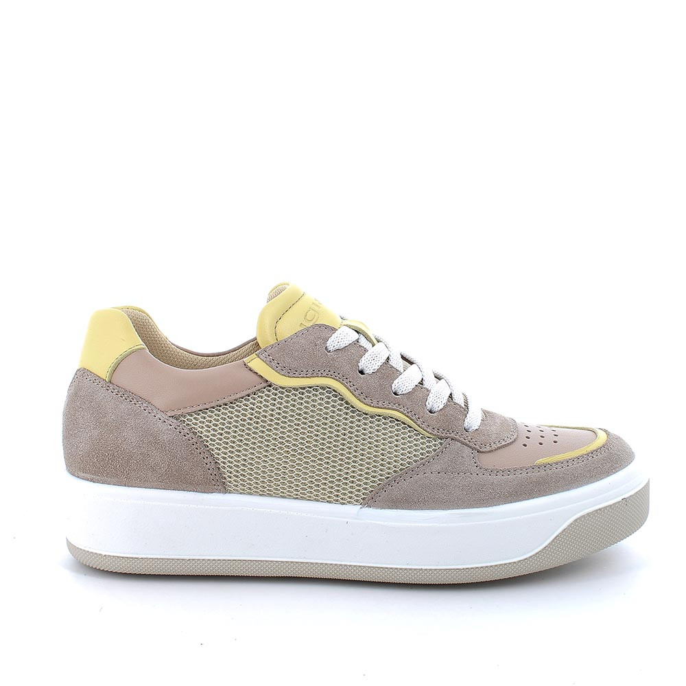 Sneaker da donna visone