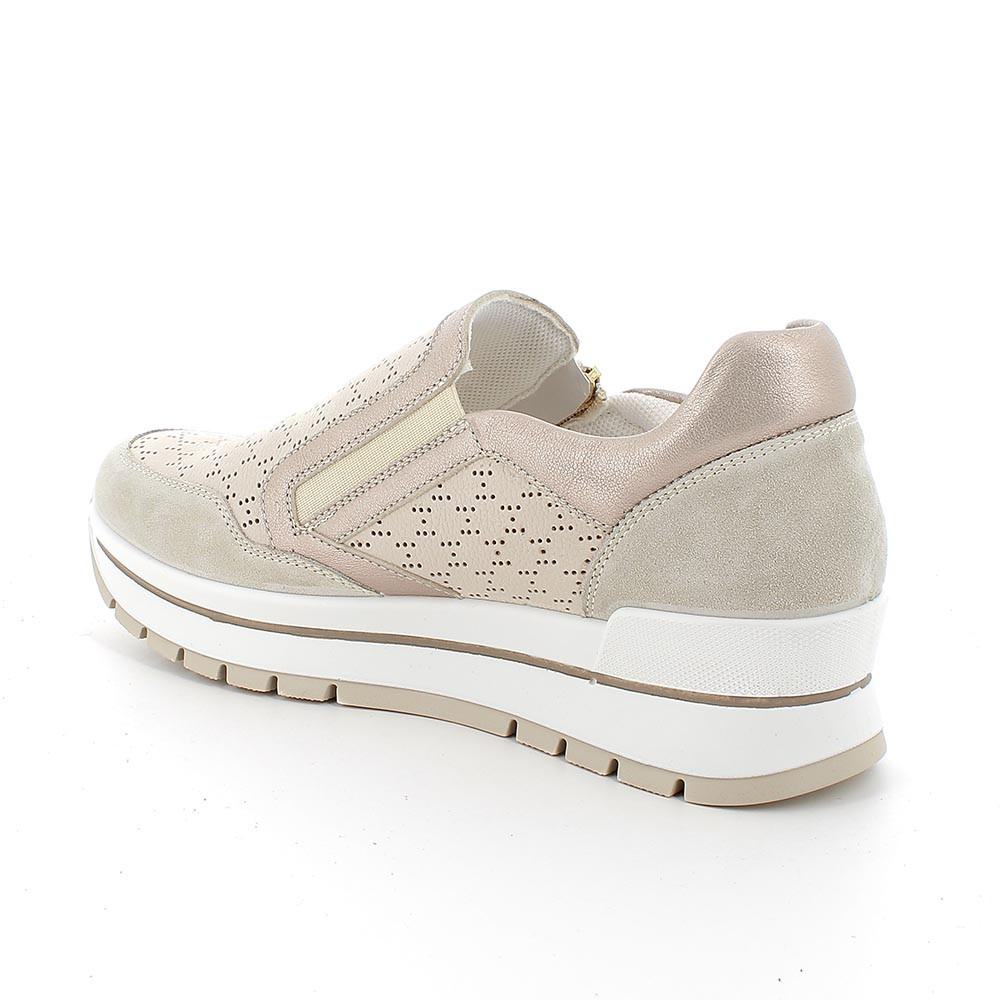 Sneakers donna beige hot sale