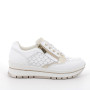 Sneaker in pelle da donna bianco Sneaker in pelle da donna bianco
