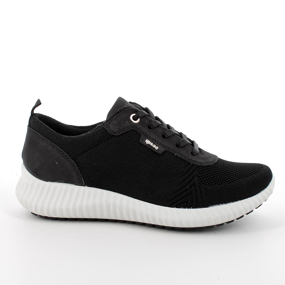 Scarpe sales calzino nere