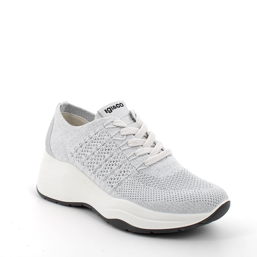 Sneakers basse on sale con zeppa