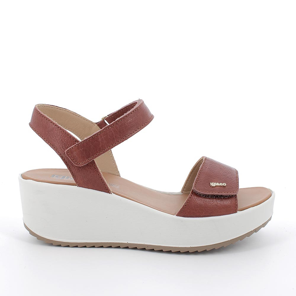 Sandali con zeppa 3 store cm