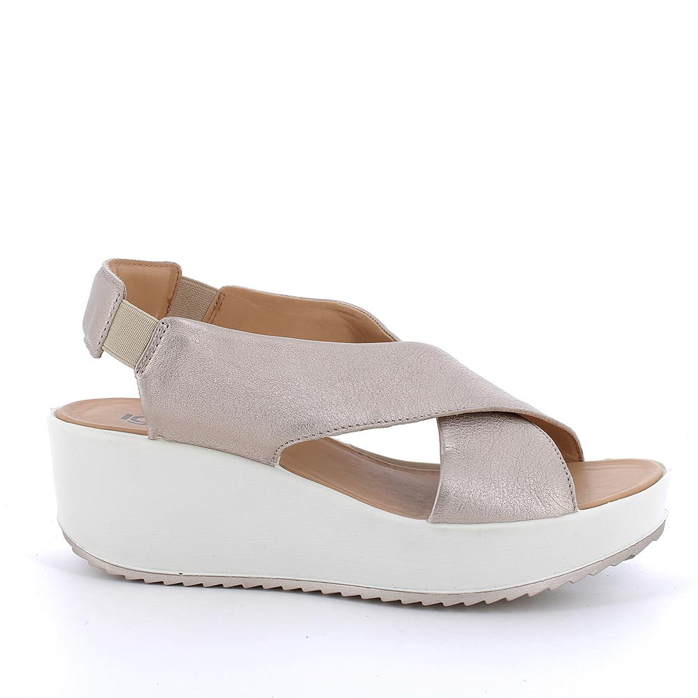 Sandali con deals zeppa pasquini