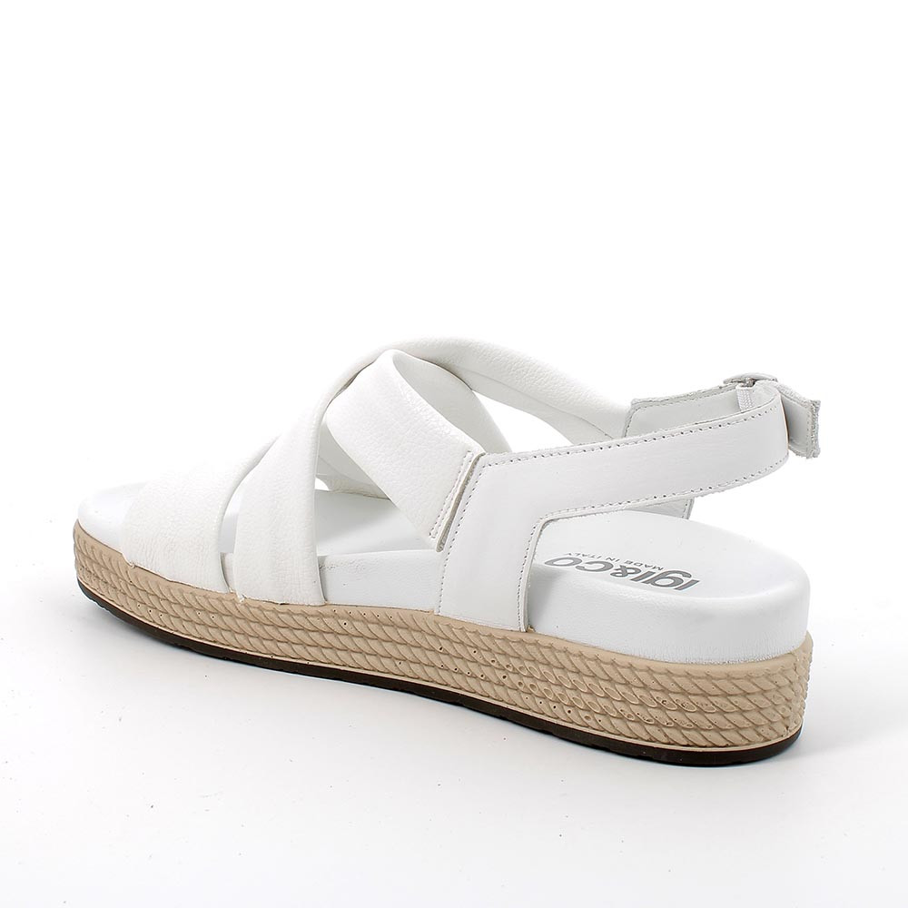 Sandal for lady white
