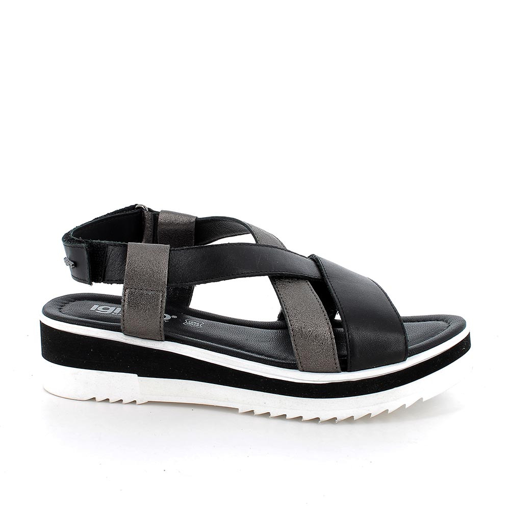 Wedge sandals with velcro straps online