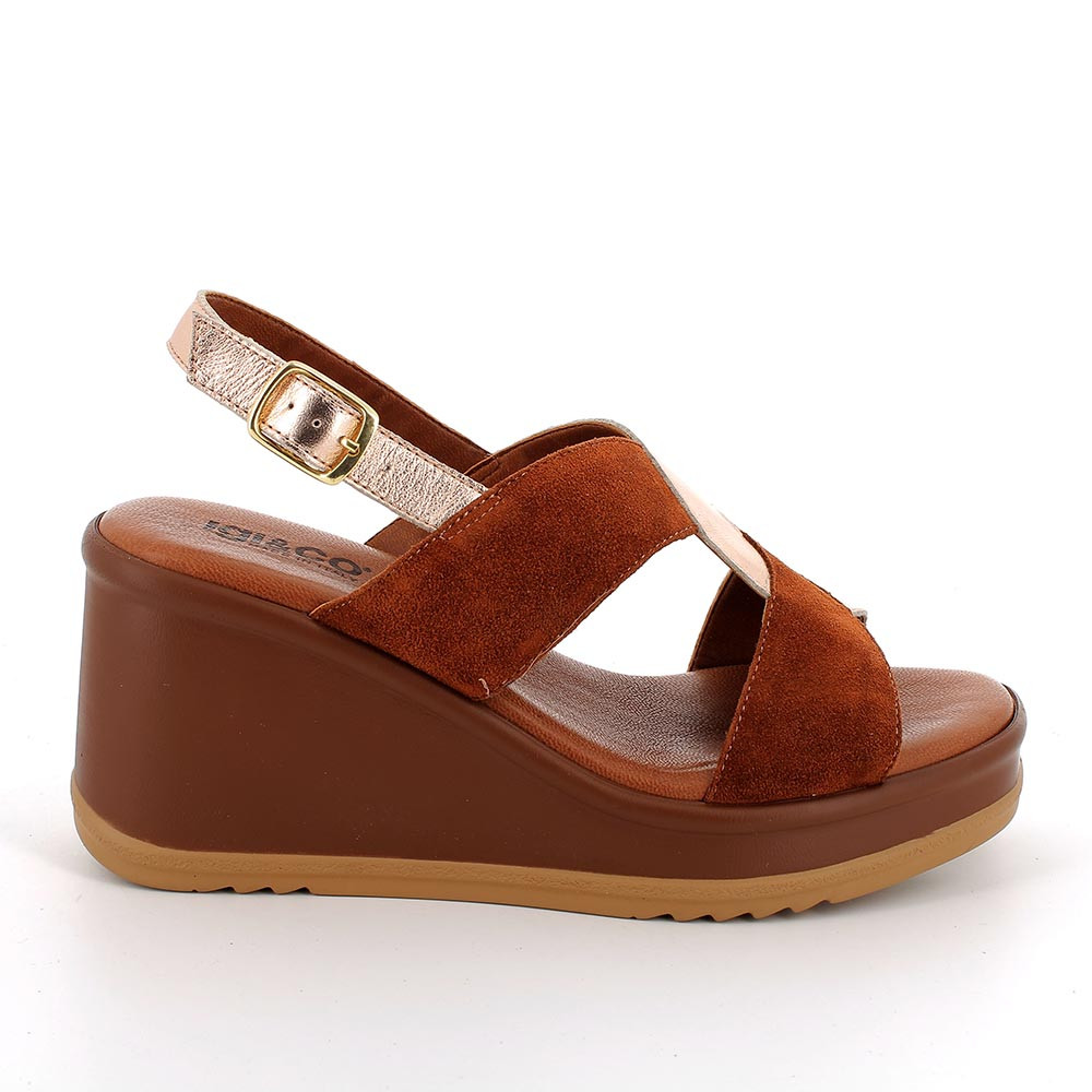 Sandali Remonte Da Donna Con Cinghie Regolabili E Tacco A Zeppa: R6R266 - Foto 4