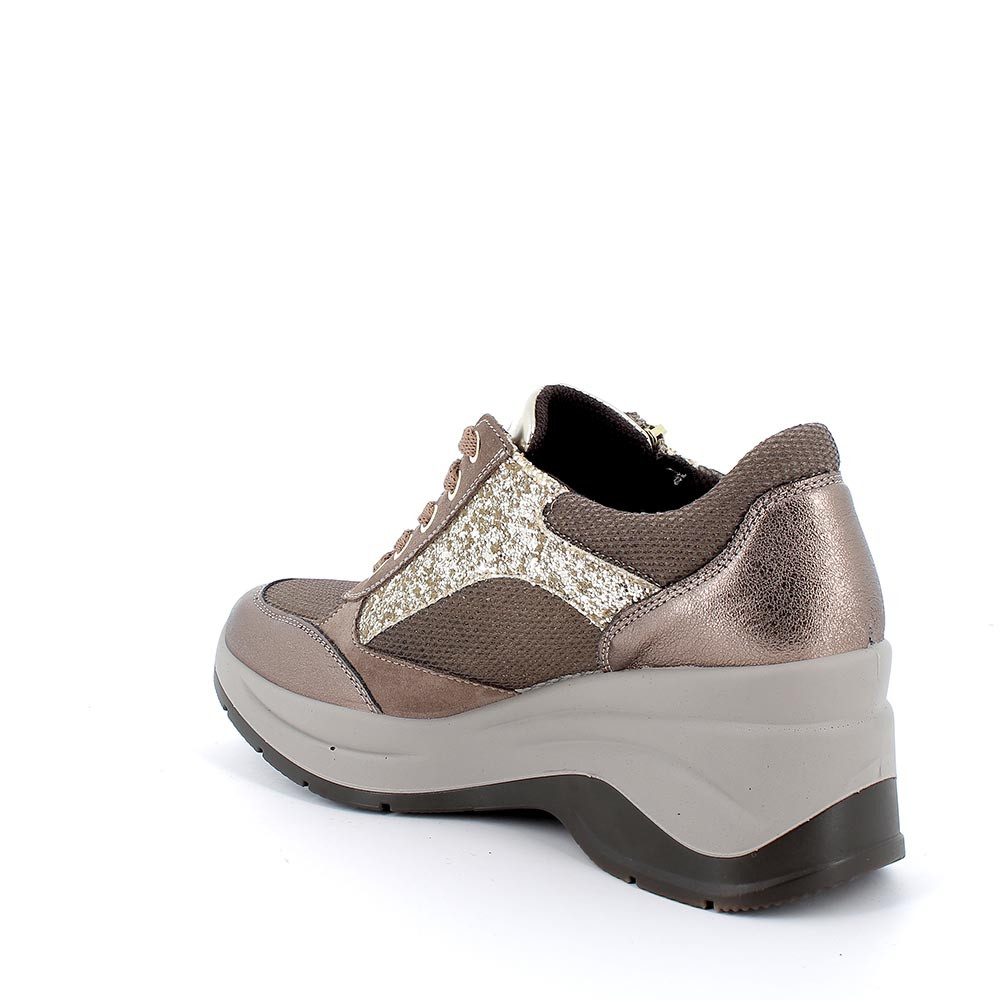Scarpe con zeppa marroni on sale
