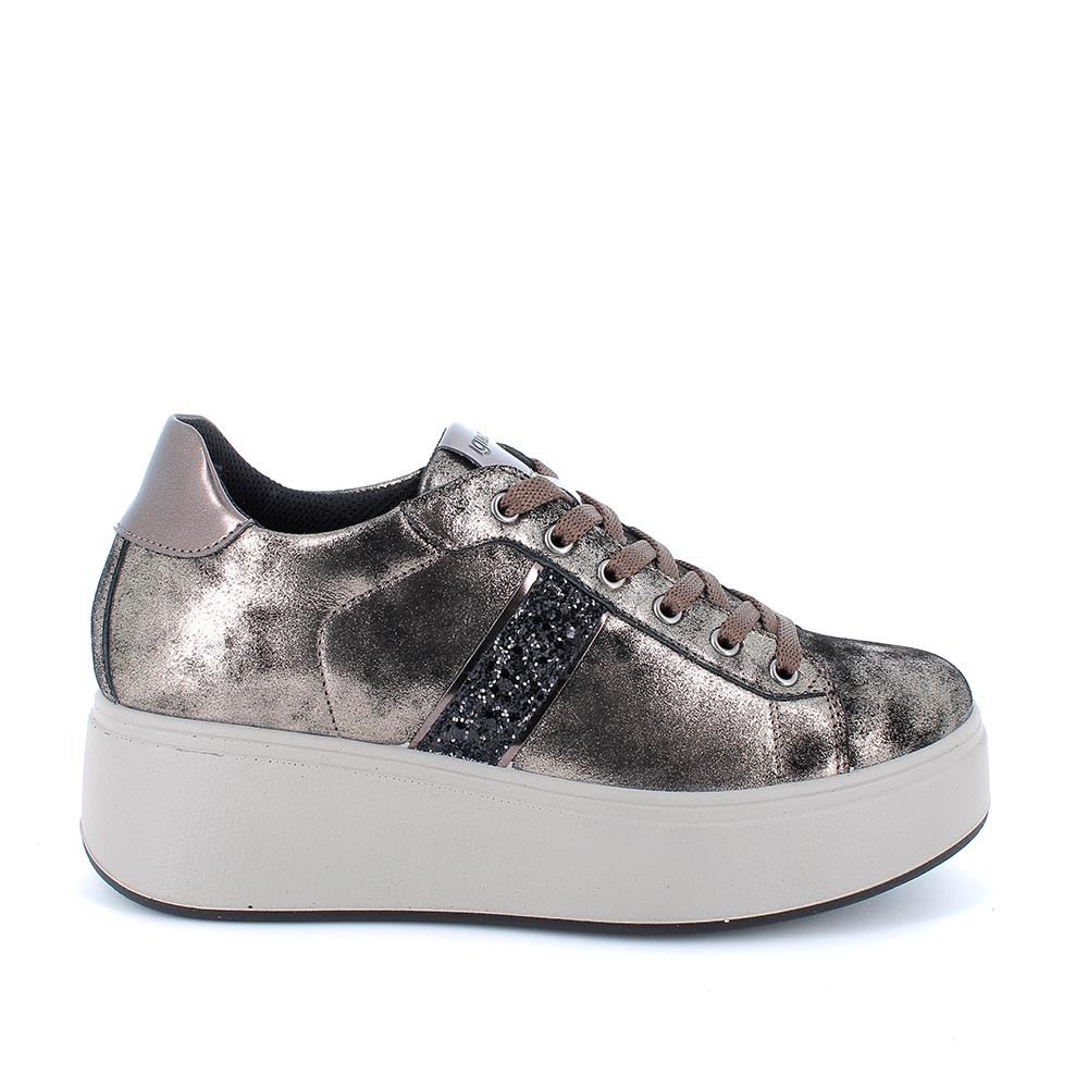 Scarpe donna online sneakers con zeppa