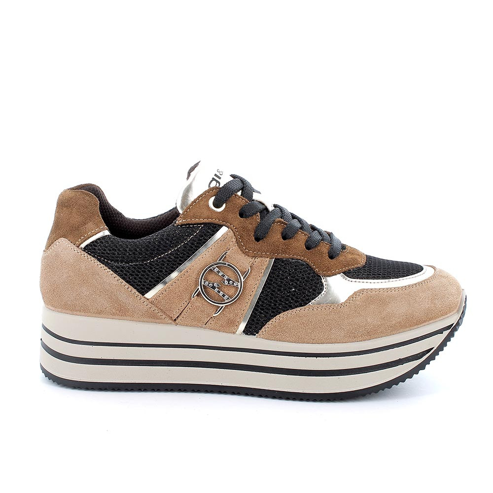 Sneakers con clearance zeppa interna igi&co