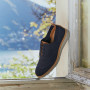 shoes with laces   man  blue shoes with laces   man  blue