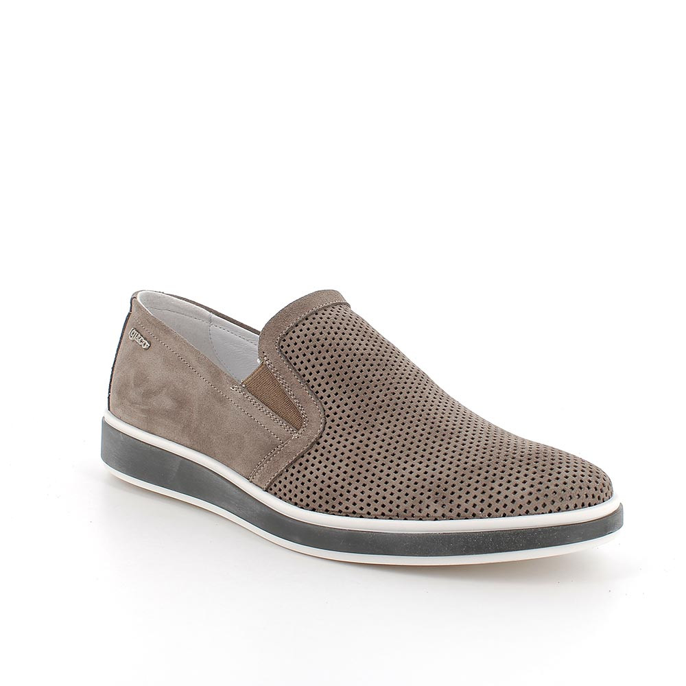 Sandalo Uomo Scarpe Estivo Marrone In Pelle Tre Fibbie Incrociate Cinturine Aggrappanti Morbide - Foto 4