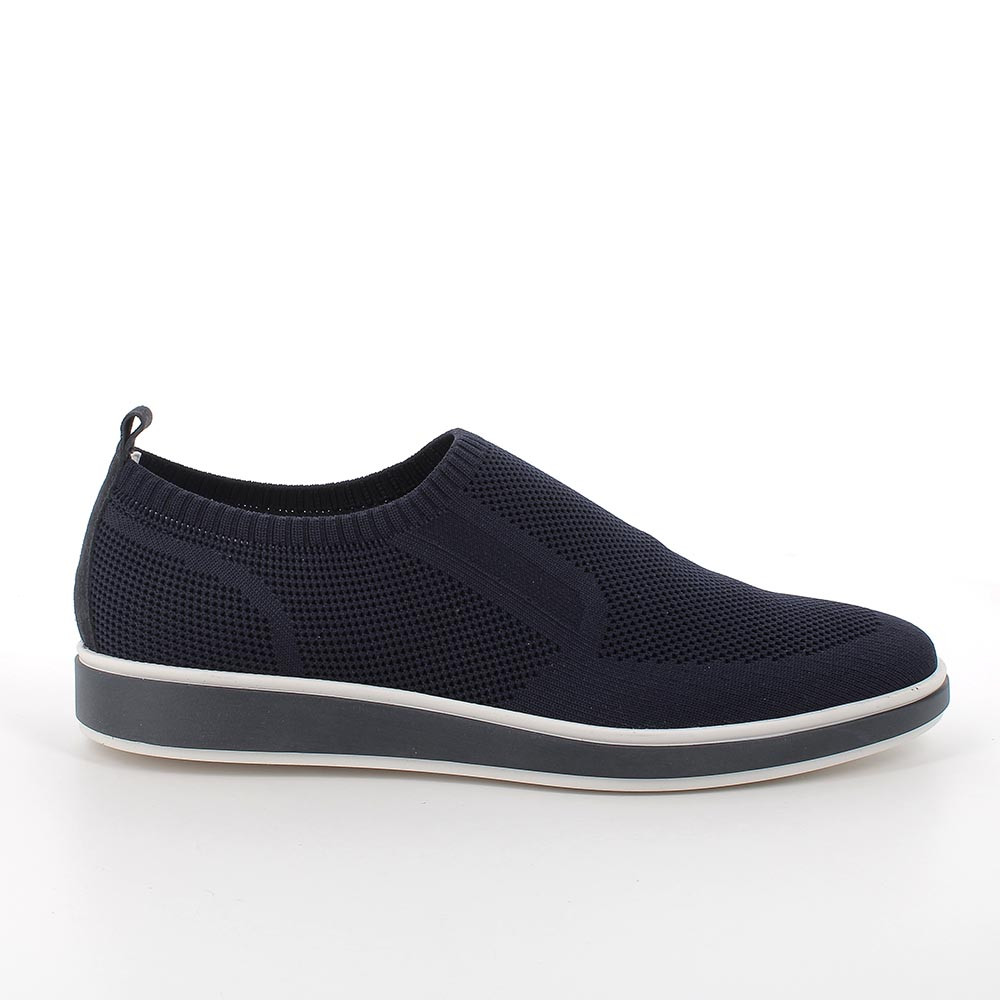 Slip on calzino da uomo blu