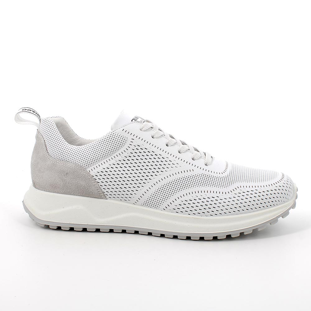 Sneakers in pelle da uomo bianco