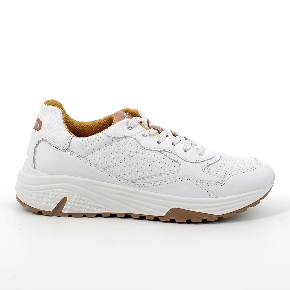 Sneakers in pelle da uomo bianco