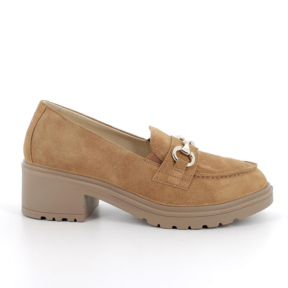 Mocassino donna tacco top