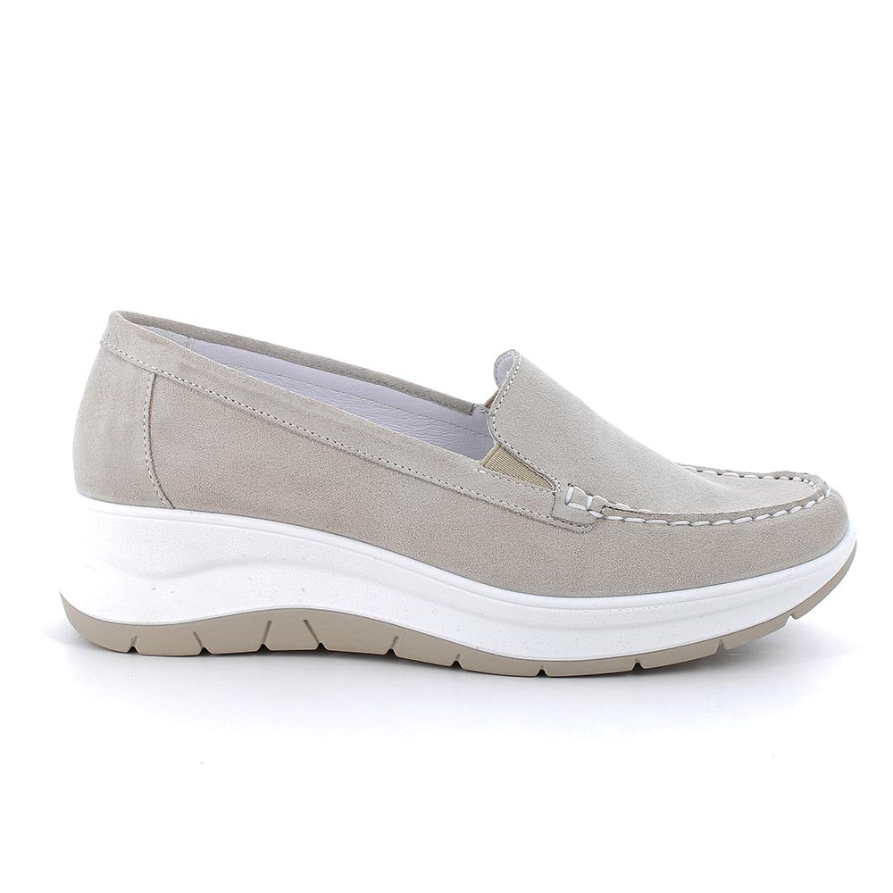 Scarpe mocassino con zeppa hot sale
