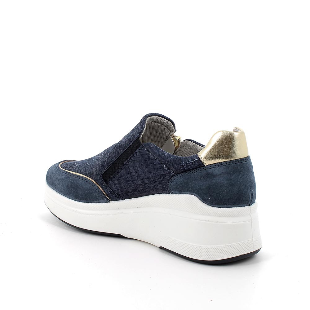 Slip on sale con zeppa