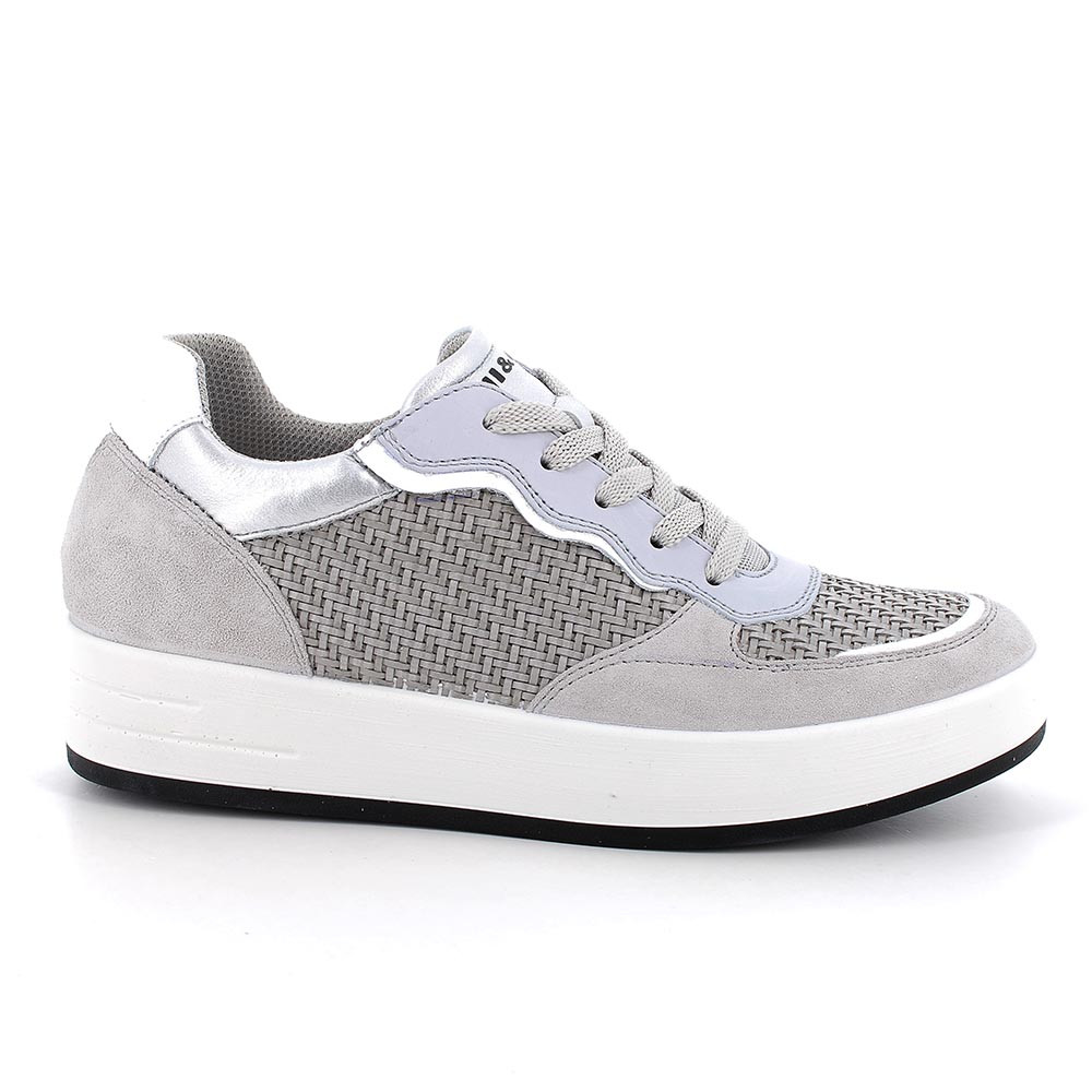 Sneakers da donna perla