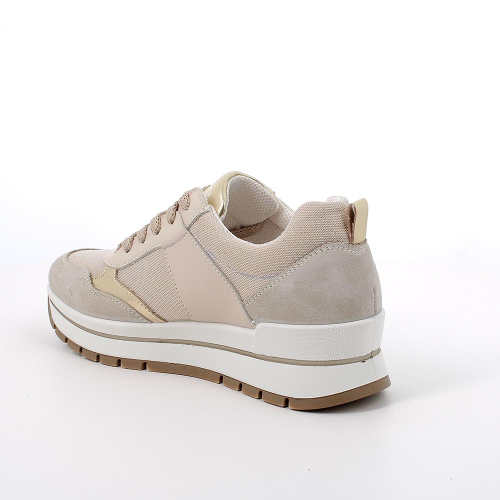 Scarpe Snickers Uomo Sneakers Aperte Beige Donna Muir Tipo