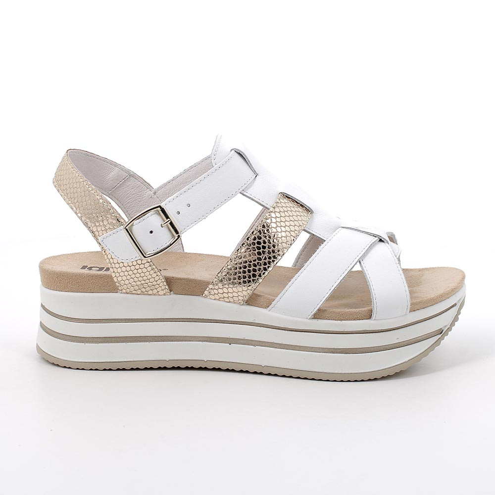 White wedge gladiator sandals 2025