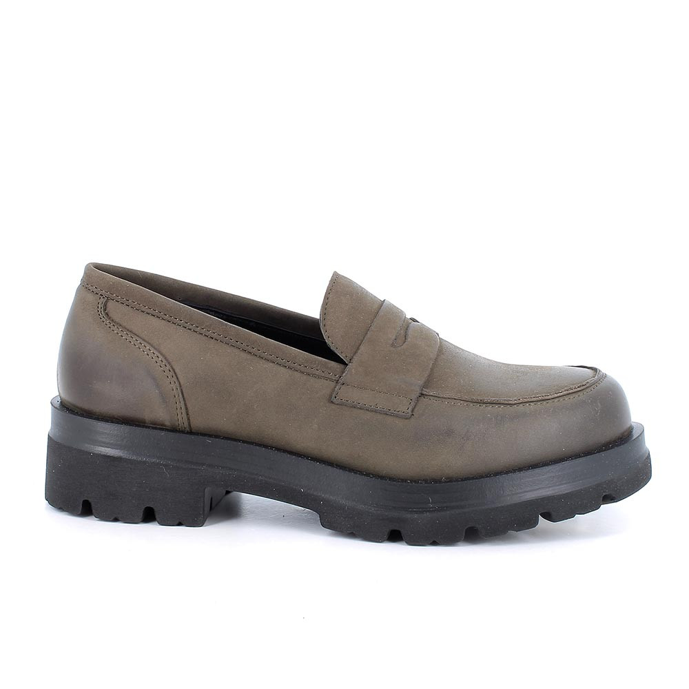 MOCASSINI CON TACCO DONNA