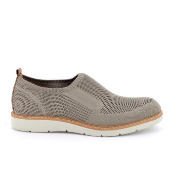 Slip on avec bas pour homme beige avec elastique Slip on avec bas pour homme beige avec elastique