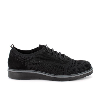 Eco-sustainable shoes with laces for men black with laces Eco-sustainable shoes with laces for men black with laces