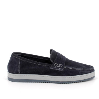 Mocassin pour homme bleu  Mocassin pour homme bleu